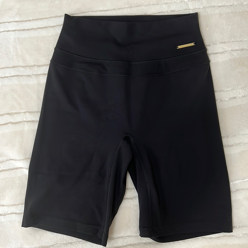 Whitney Simmons biker shorts